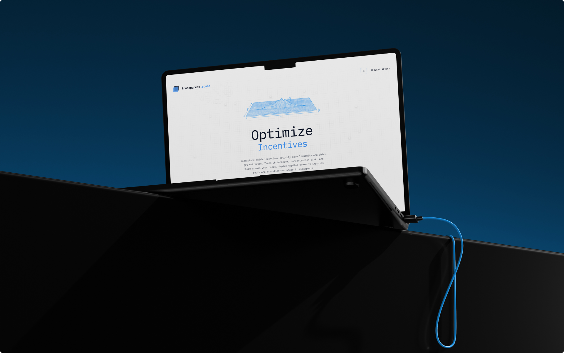 Transparent.space brand visual system